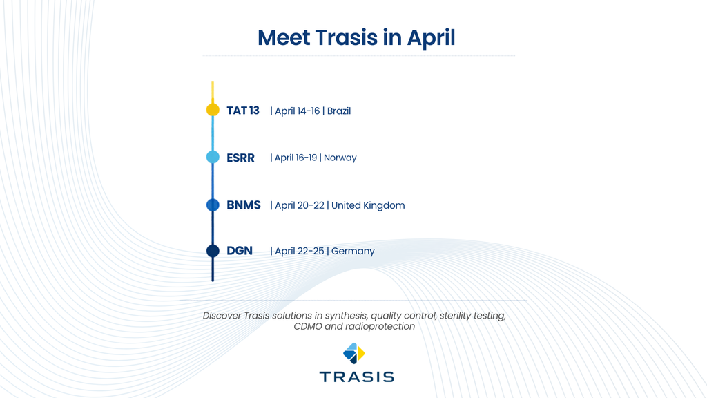 Meet Trasis in April 2026 | Radiopharma and Nuclear Medicine Events